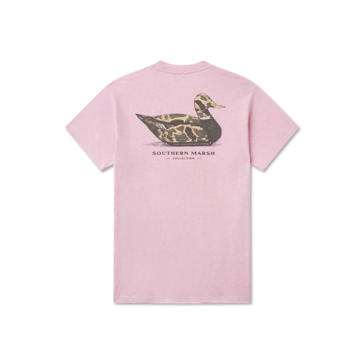 Southern Marsh Vintage Duck Decoy T-Shirt in Washed Camelia - Image 2