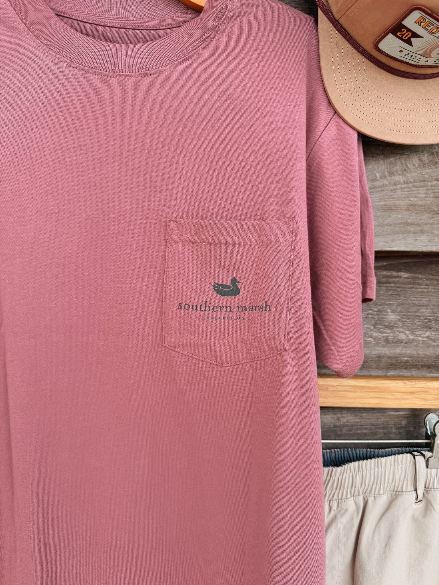 Southern Marsh Lab Sips T-Shirt in Mulberry - Image 5