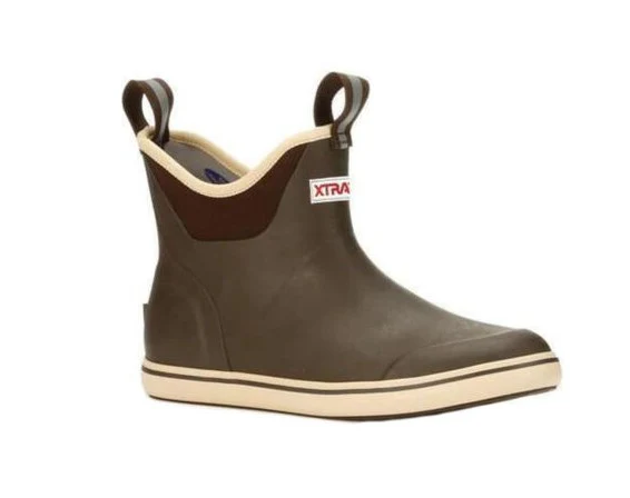 MEN'S XTRATUF ANKLE DECK BOOT IN BROWN - Image 3