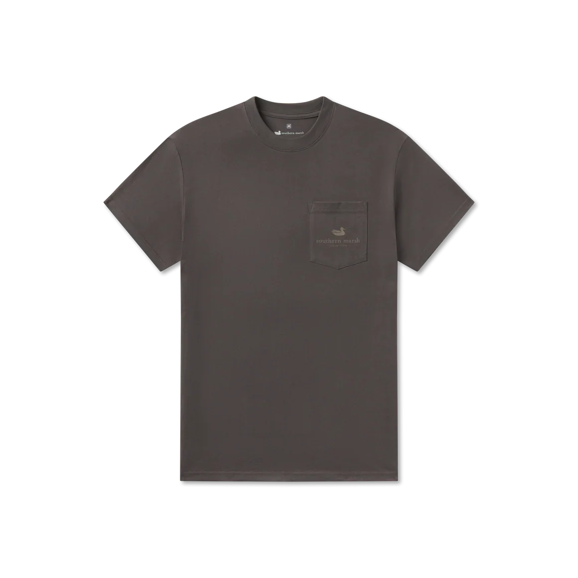 Southern Marsh Camo Pointer T-Shirt in Dark Grey - Image 7