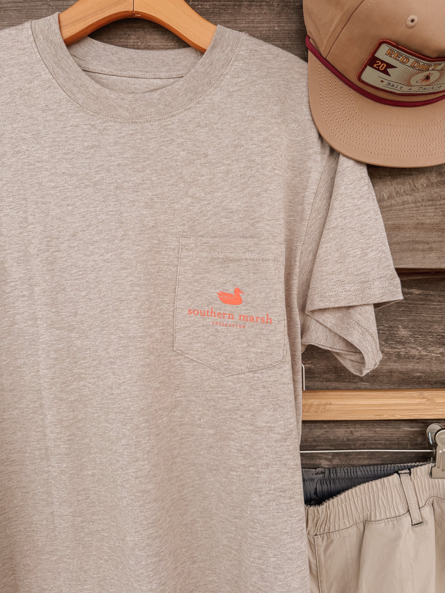Southern Marsh Loaded up Pup T-Shirt in Taupe - Image 4