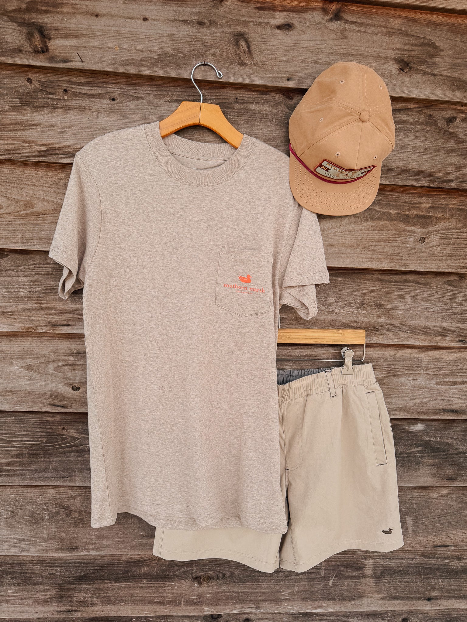 Southern Marsh Loaded up Pup T-Shirt in Taupe - Image 5