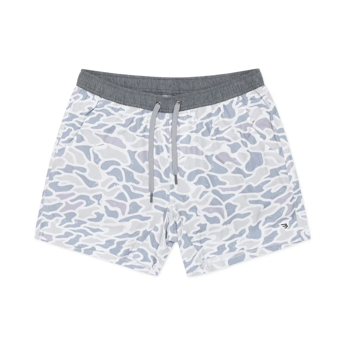 Men's Burlebo Athletic Shorts - White Camo - Image 6