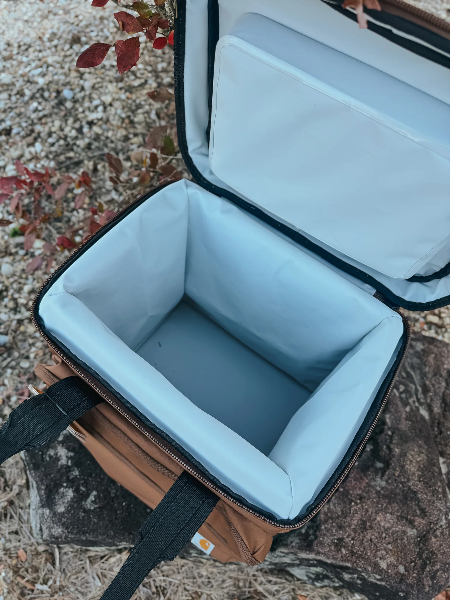 Carhartt Cold Front 24 Can Cooler in Brown - Image 12