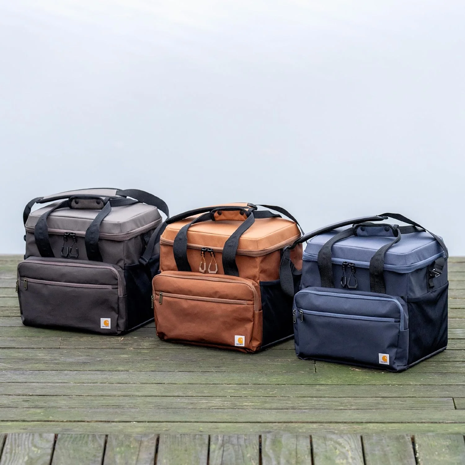 Carhartt Cold Front 24 Can Cooler in Olive - Image 11