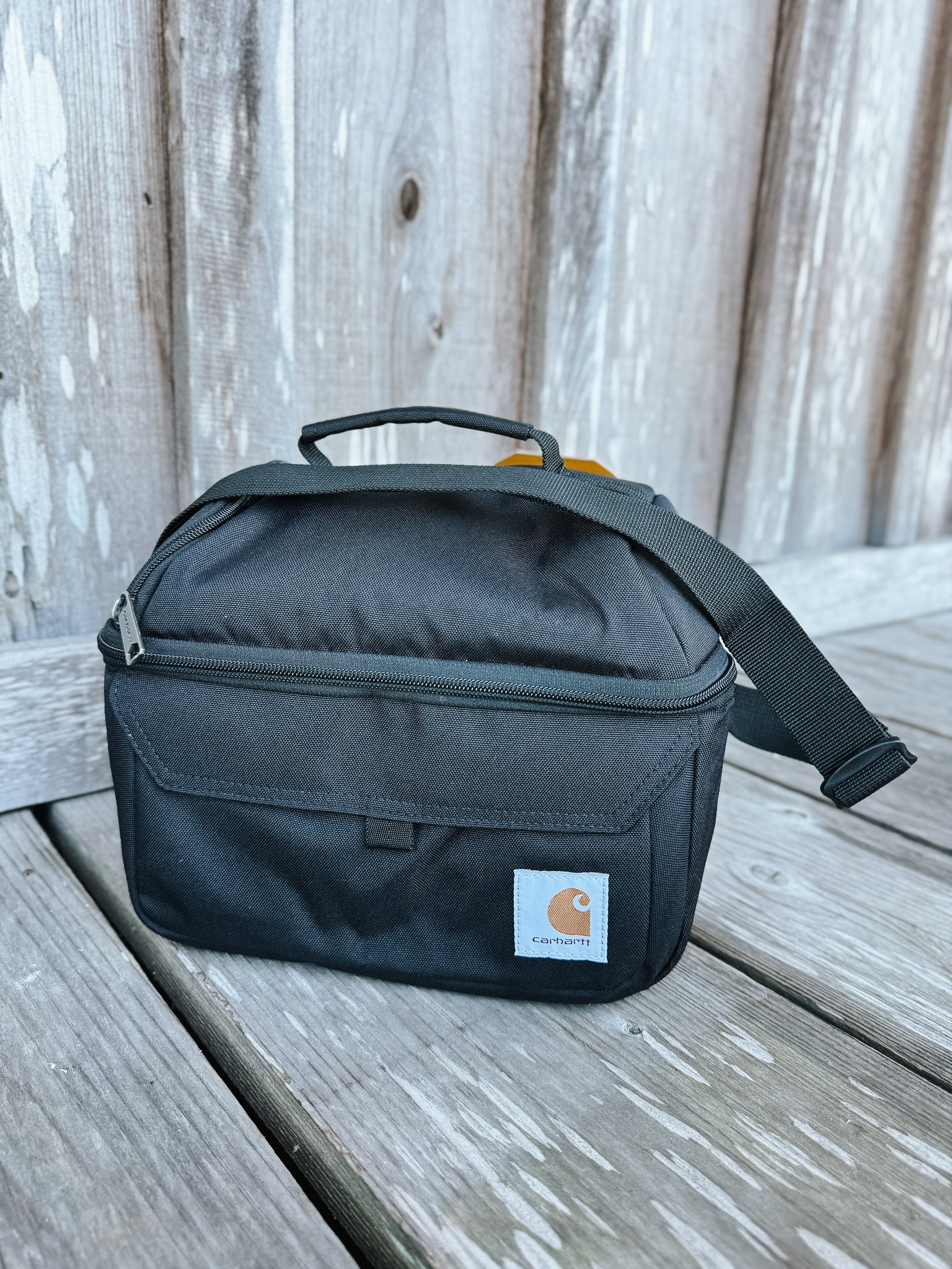 Carhartt Insulated 12 Can Lunch Cooler in Black - Image 8
