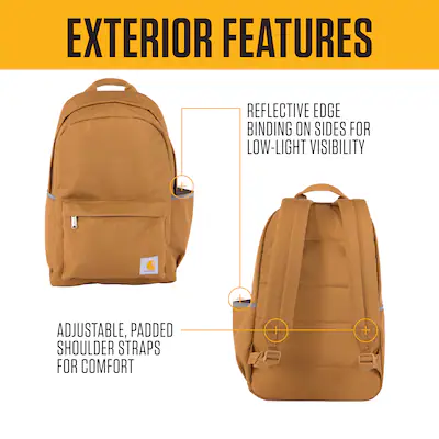 Carhartt 21L Classic Backpack in Brown - Image 6