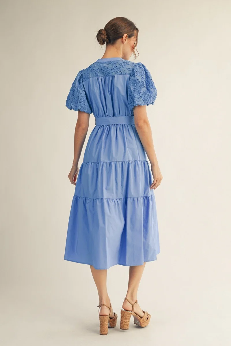 Everyday Darling Dress in Blue - Image 4