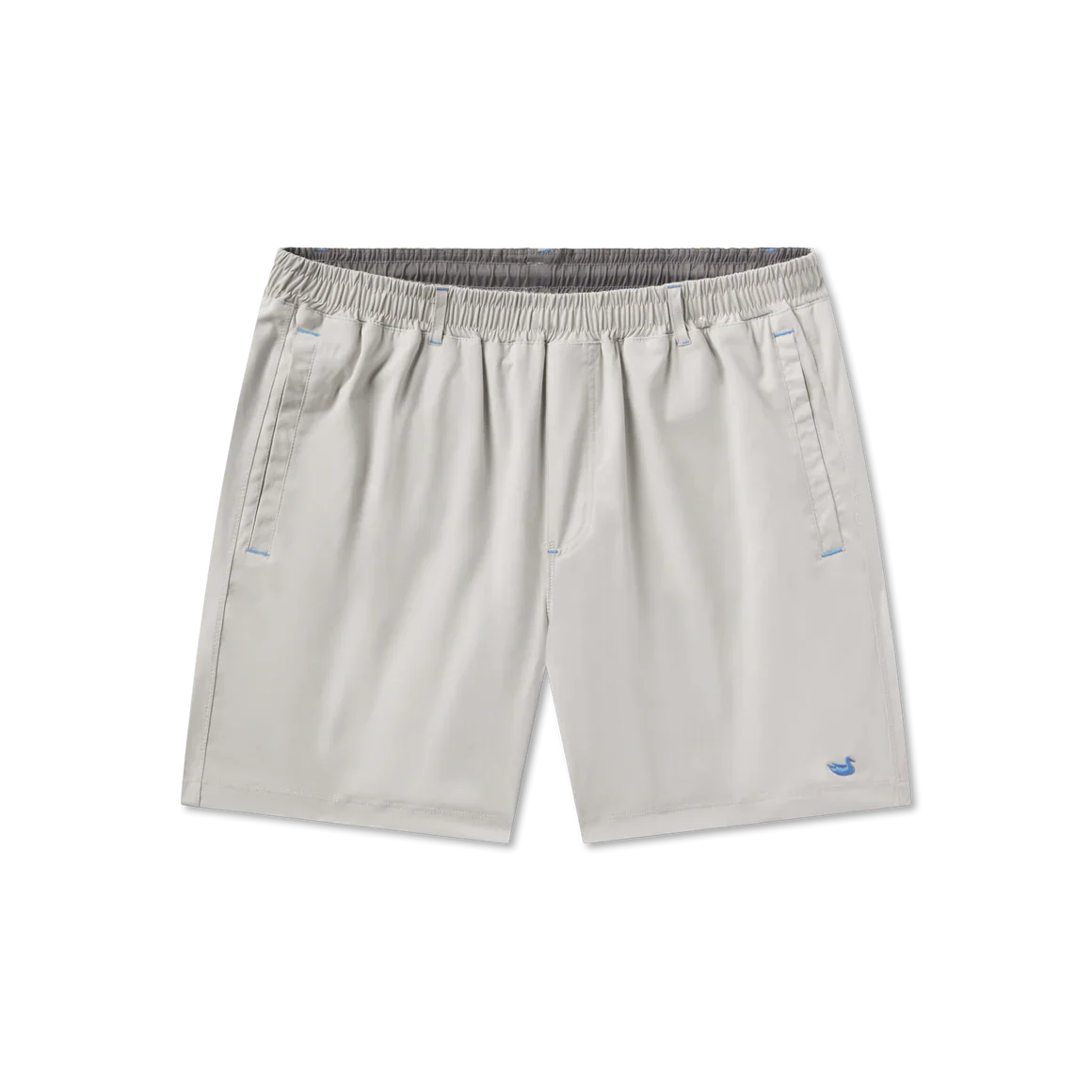 Southern Marsh Men's Billfish Lined Performance Short in Light Gray - Image 9