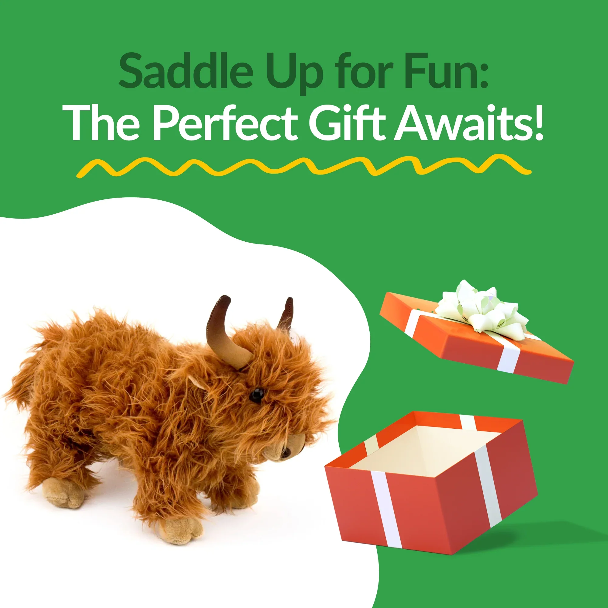 Highland Plush Cow - Image 3