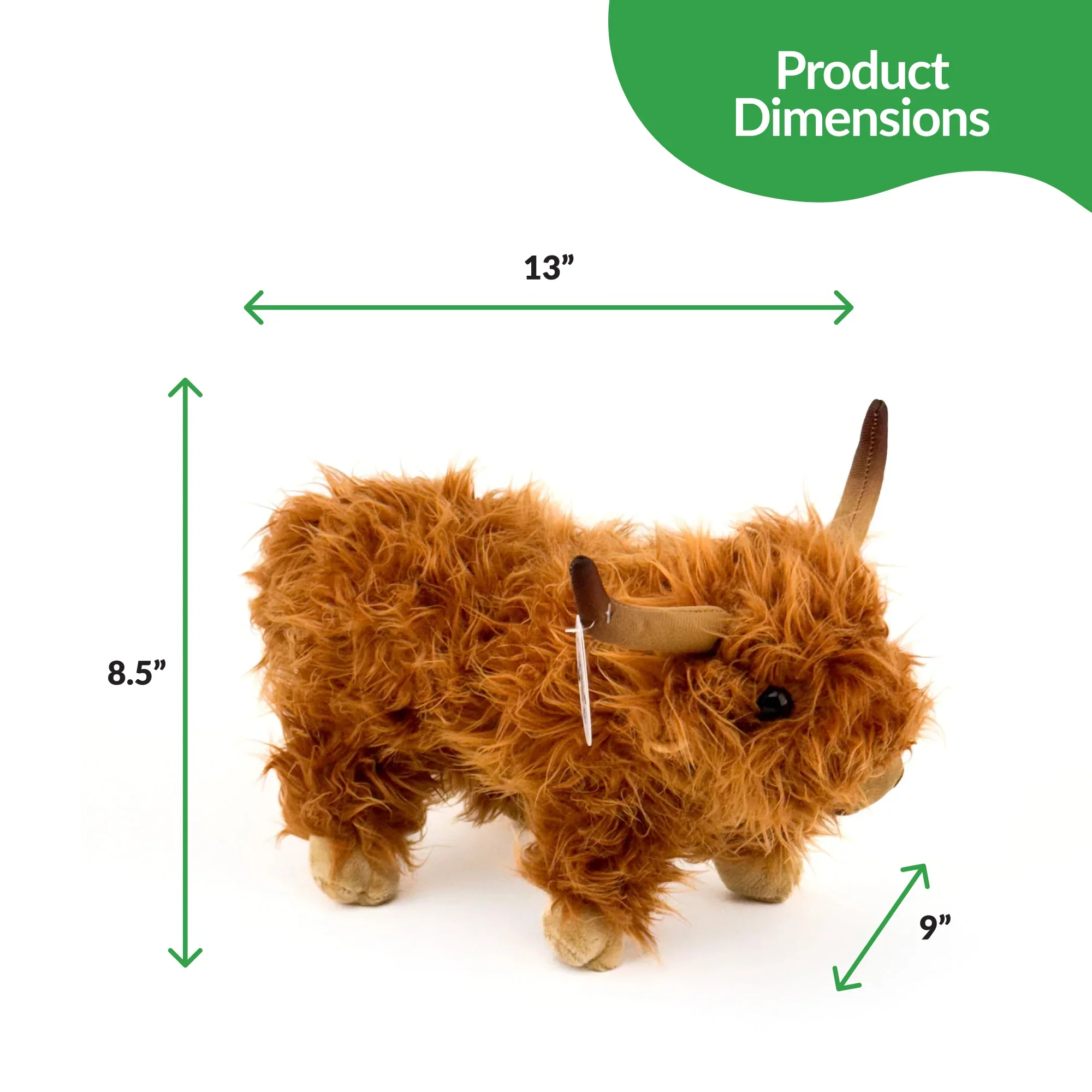 Highland Plush Cow - Image 4