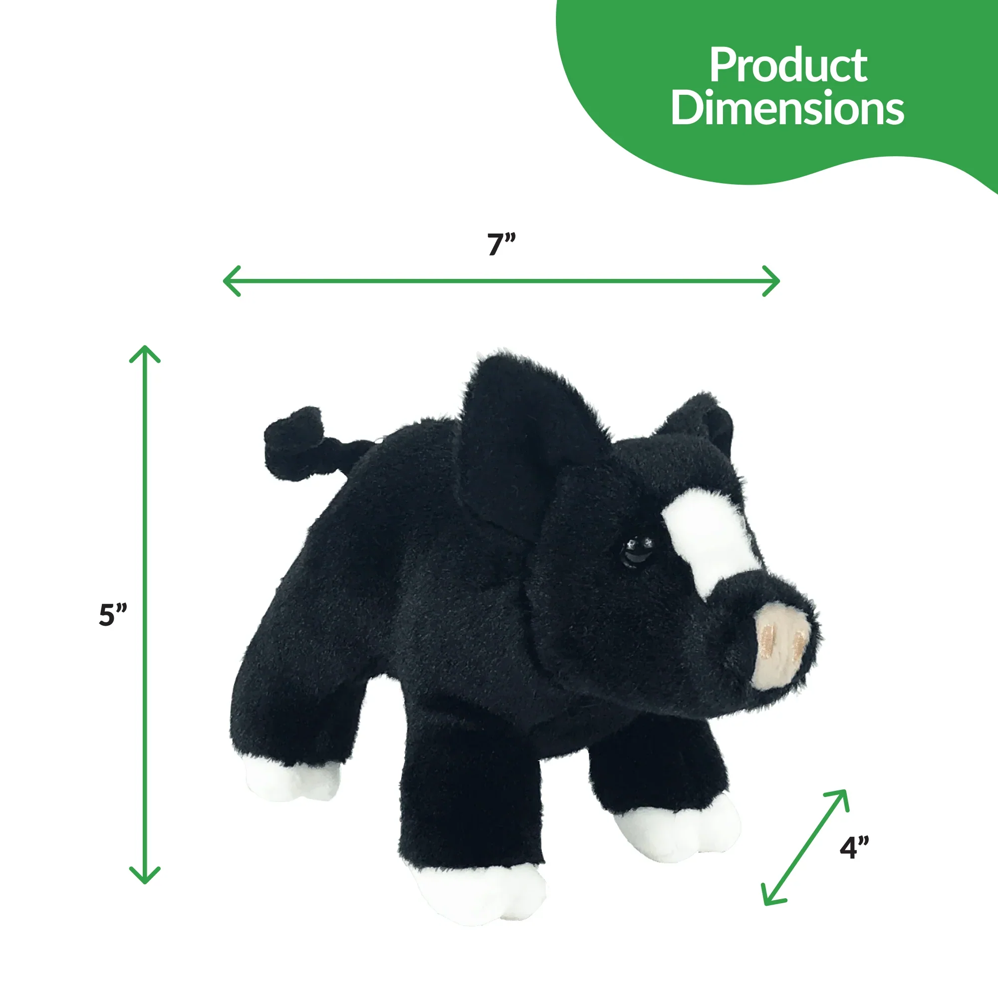 7" Plush Timmy the Pig - Image 4