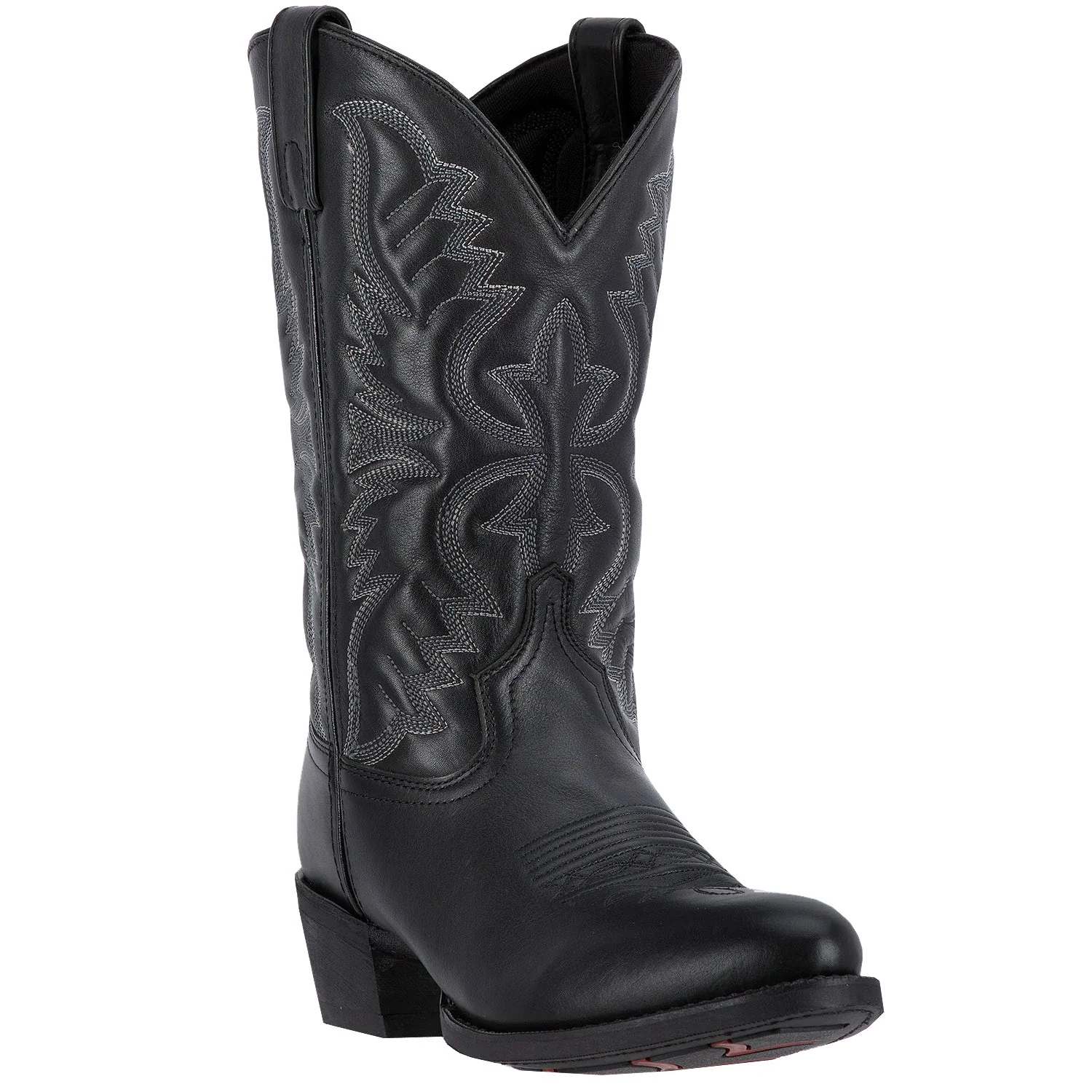 LAREDO BIRCHWOOD LEATHER BLACK BOOT - Image 5