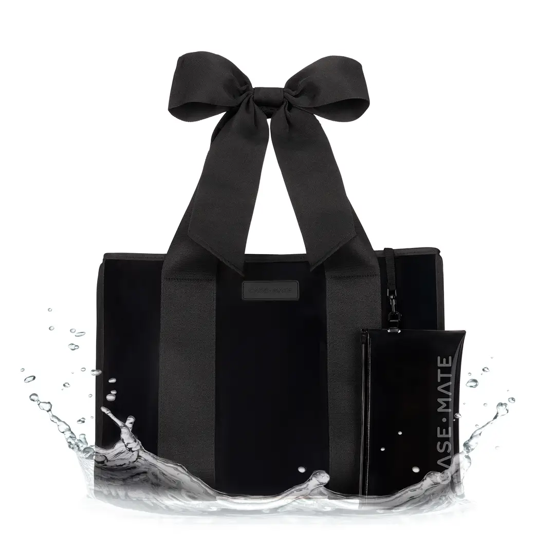 Case-Mate Bow Jelly Tote Bag - Midnight Black - Image 11