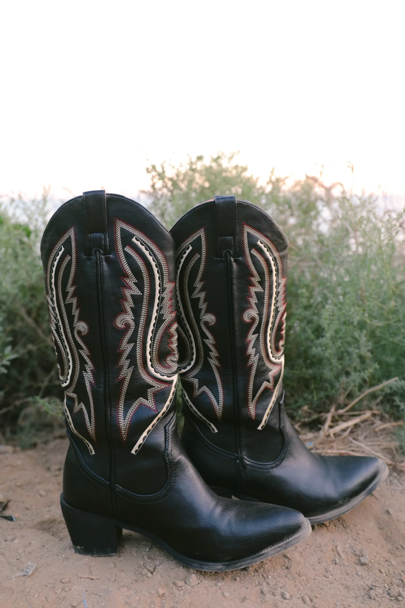 The Rebellious Black Cowboy Boots - Image 11