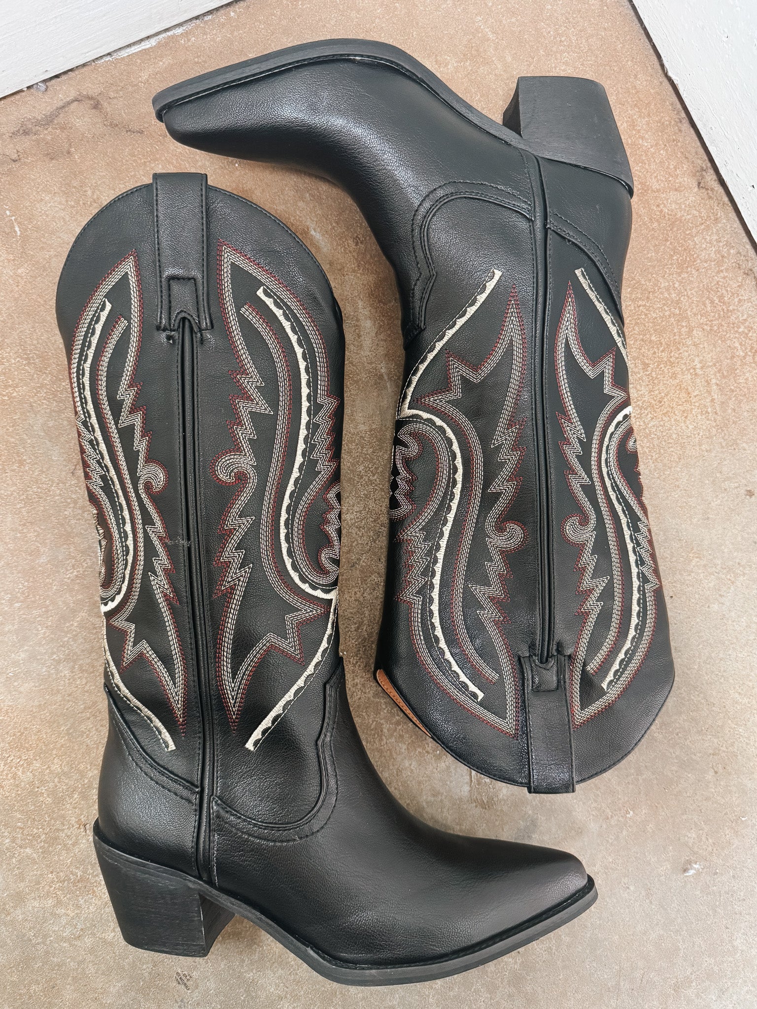 The Rebellious Black Cowboy Boots - Image 16