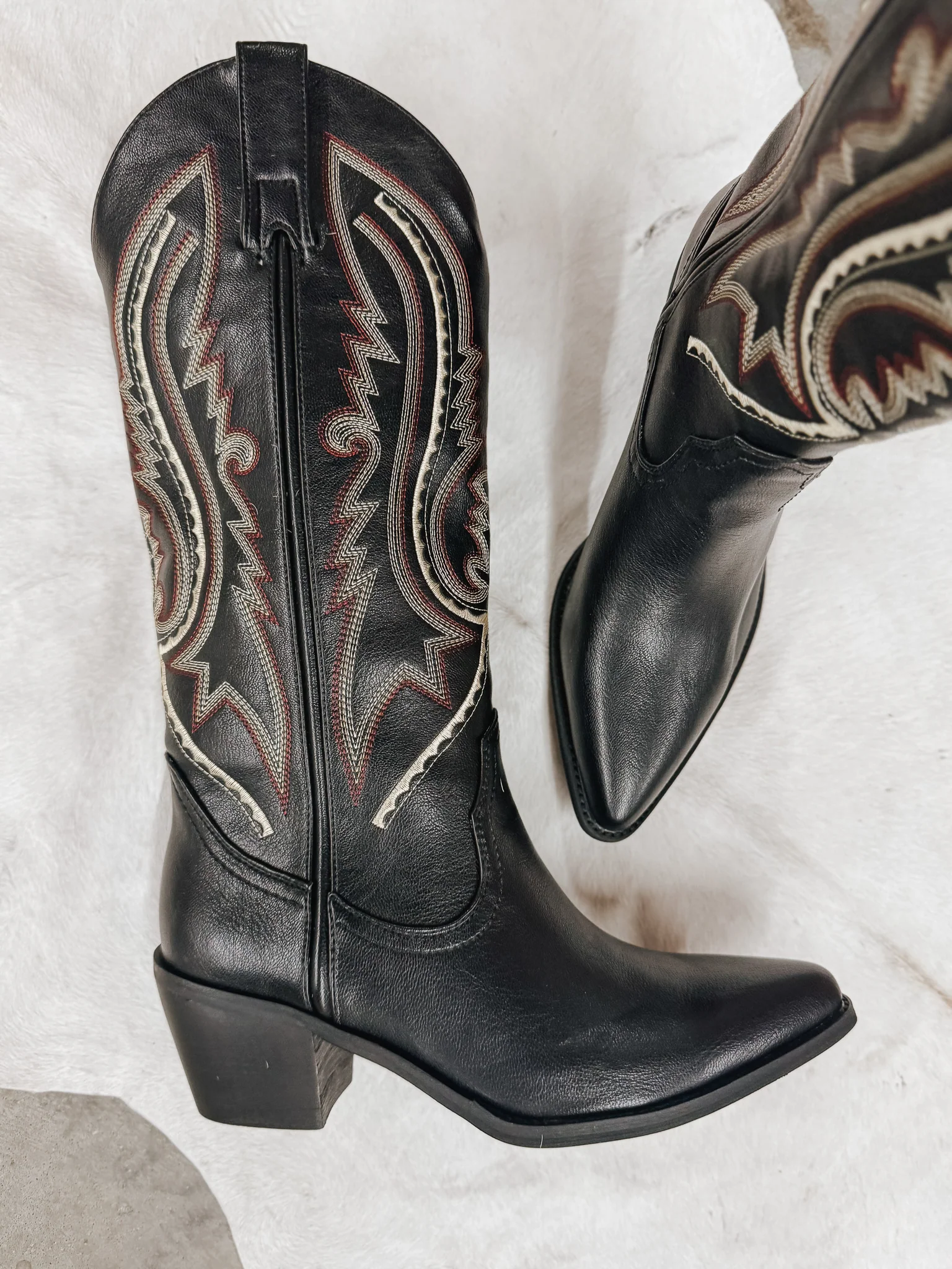 The Rebellious Black Cowboy Boots - Image 7