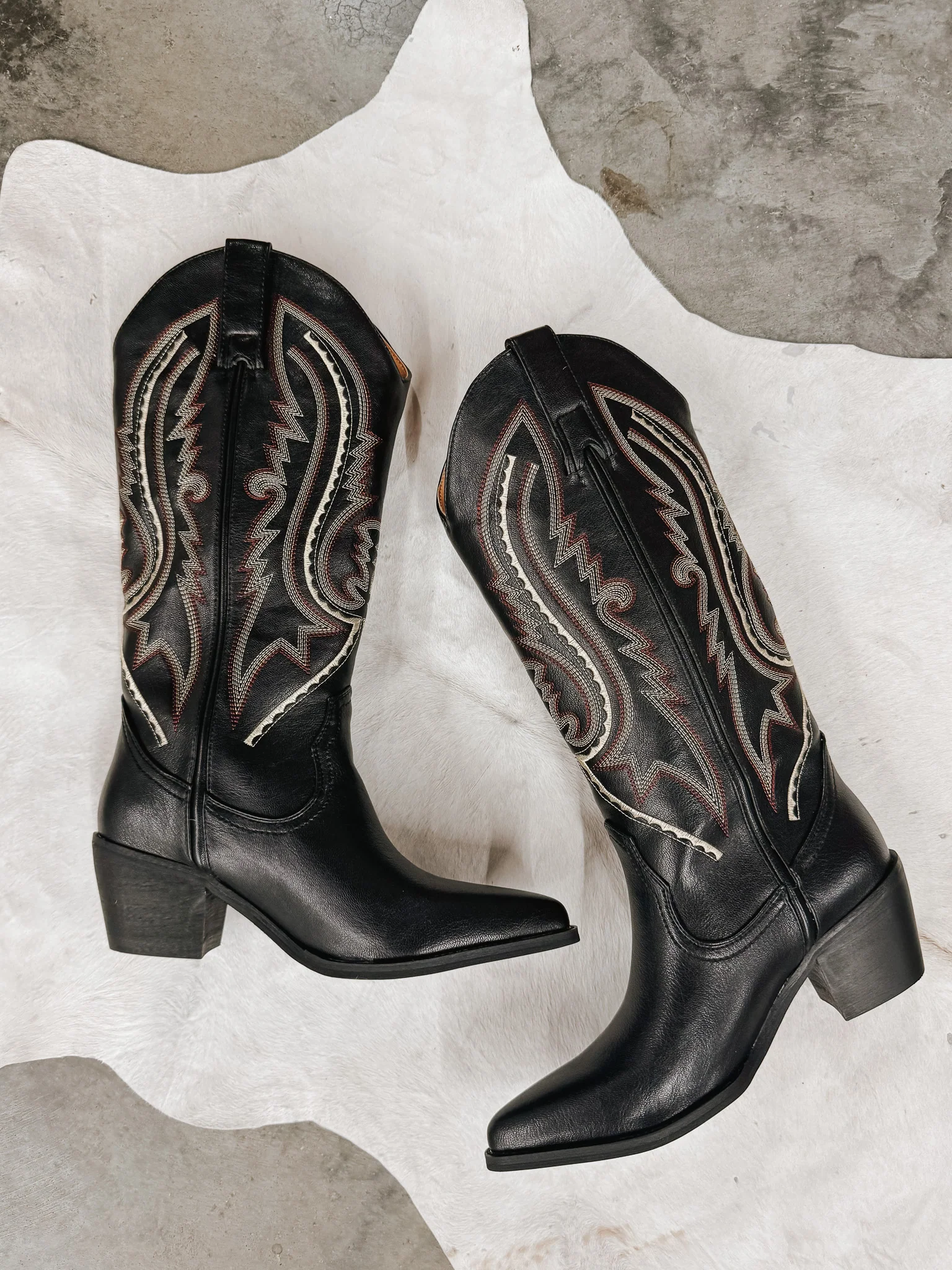 The Rebellious Black Cowboy Boots - Image 8