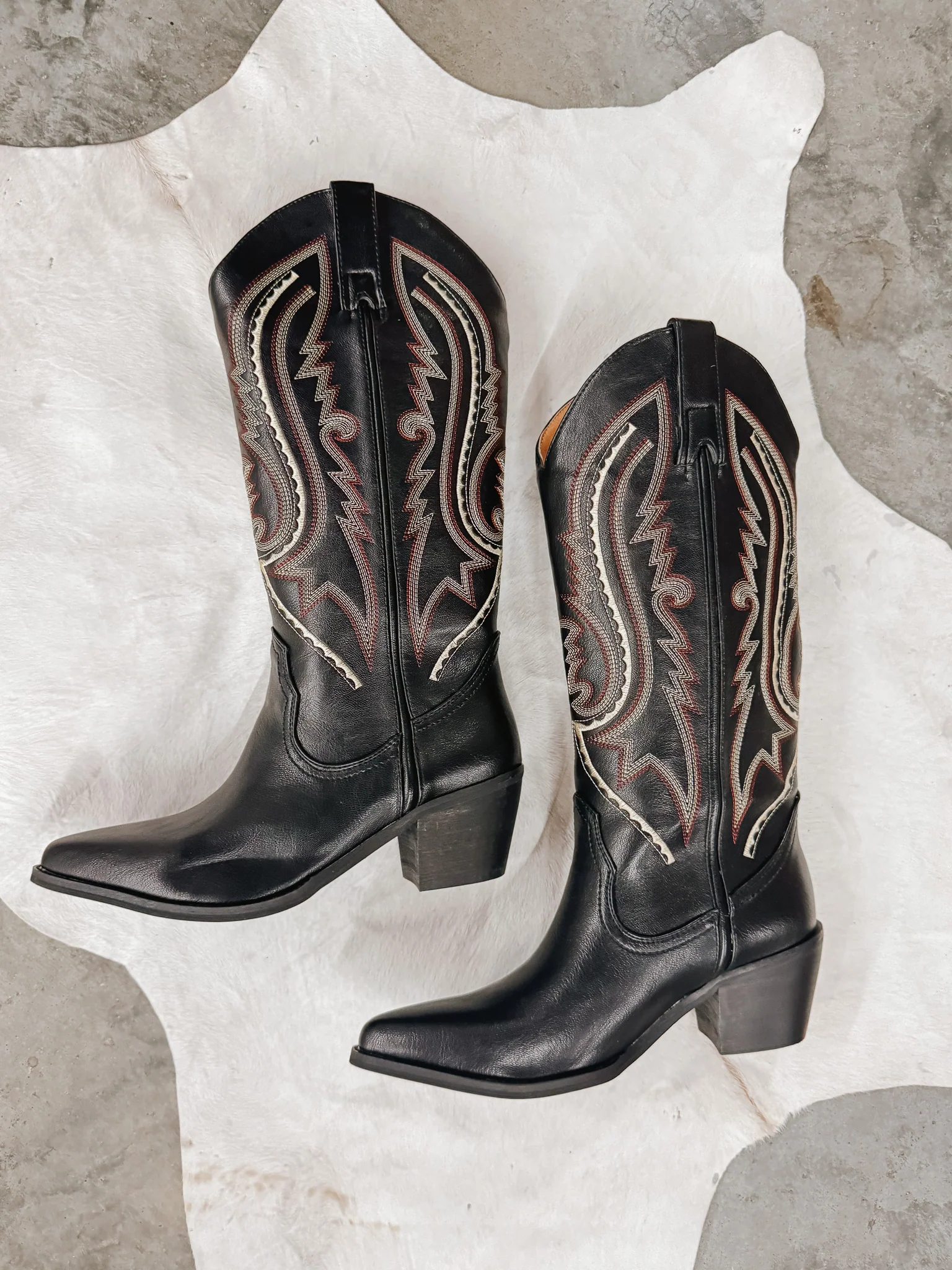 The Rebellious Black Cowboy Boots - Image 9