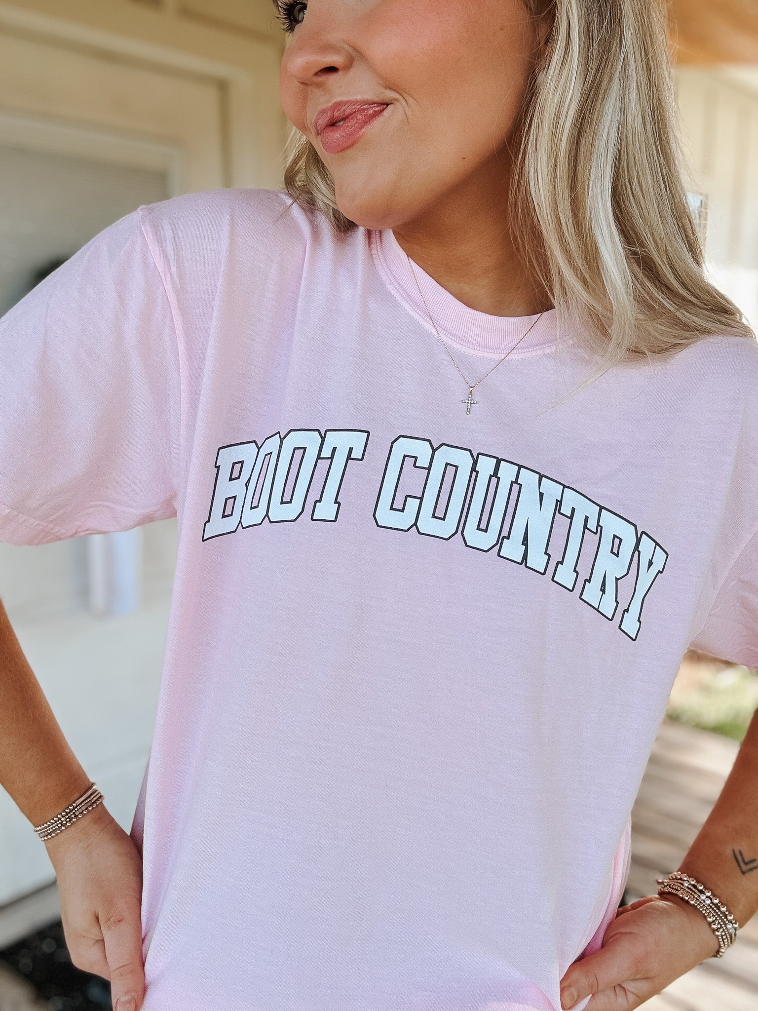 Boot Country Blossom Tee - Image 2
