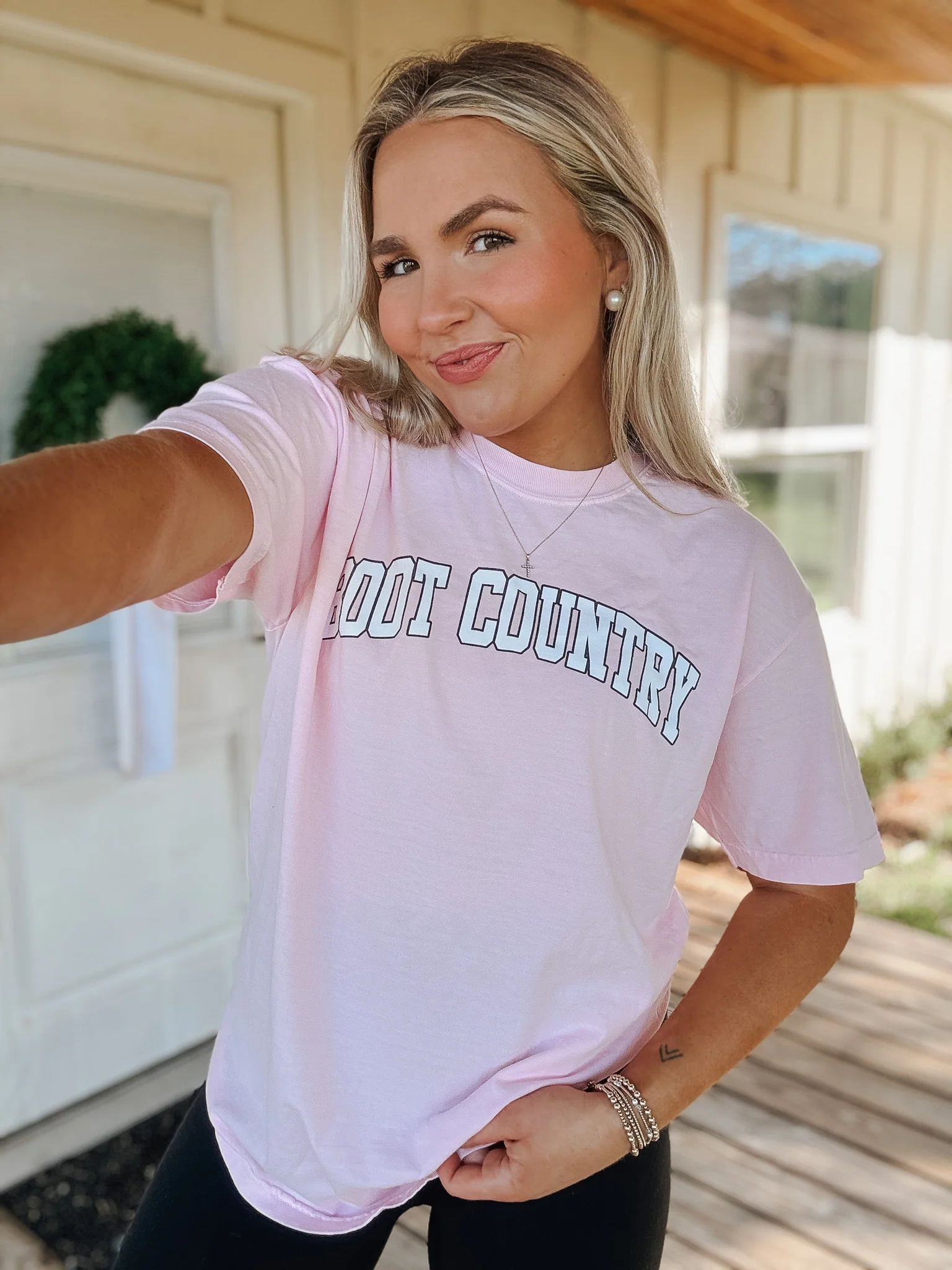 Boot Country Blossom Tee - Image 4