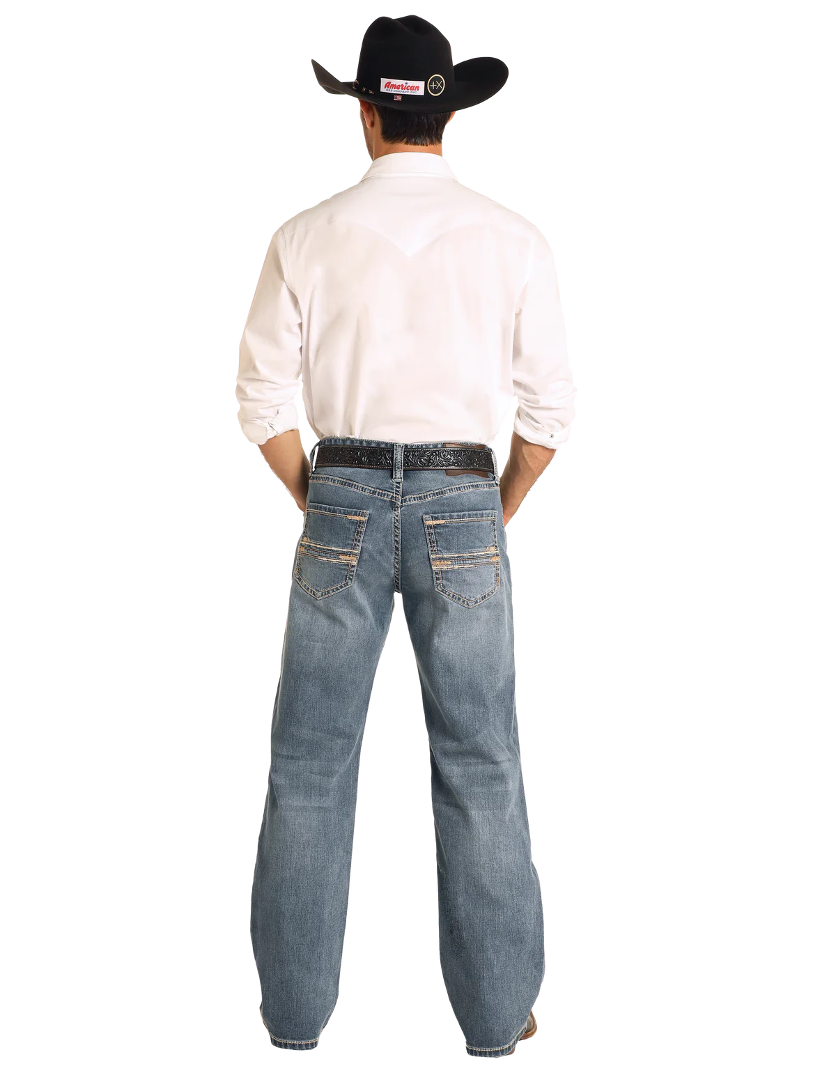 Men's Rock & Roll Cowboy Double Barrel Straight Jean - Image 2