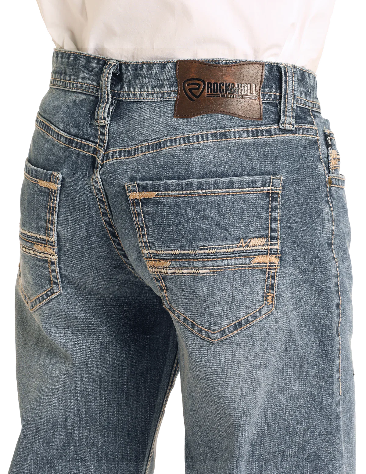 Men's Rock & Roll Cowboy Double Barrel Straight Jean - Image 3