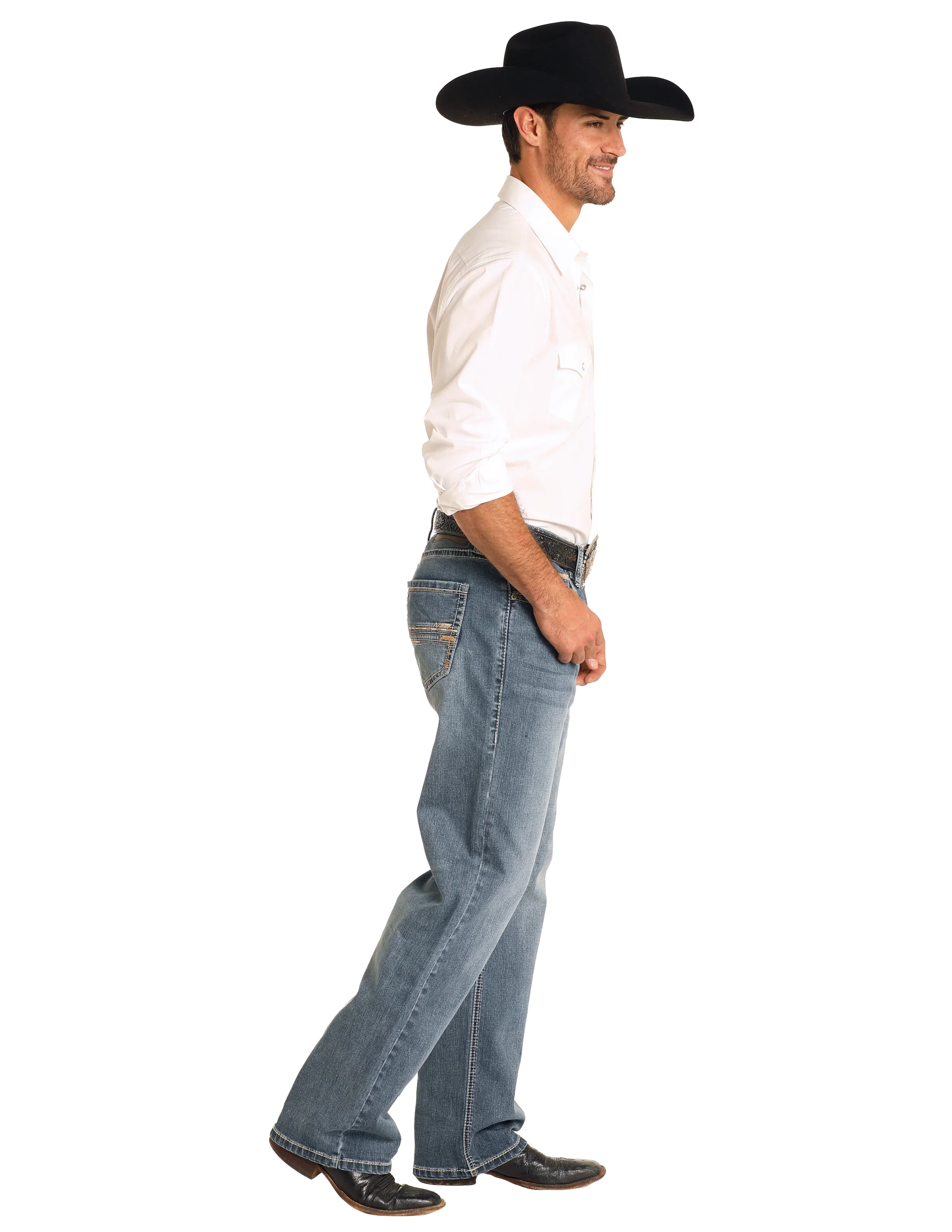 Men's Rock & Roll Cowboy Double Barrel Straight Jean - Image 4