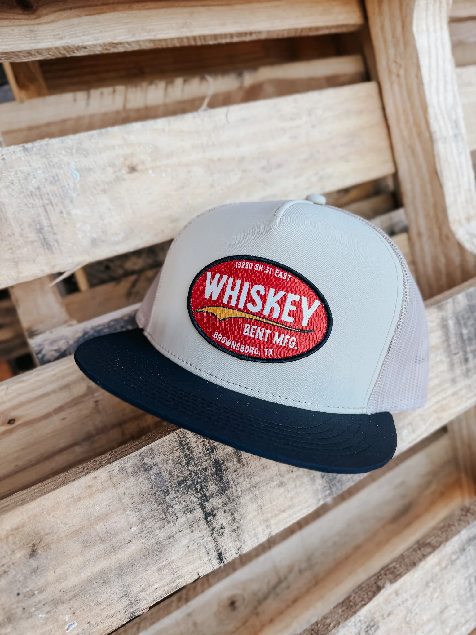 Whiskey Bent Hat Co. Bodie Red Cap - Image 3
