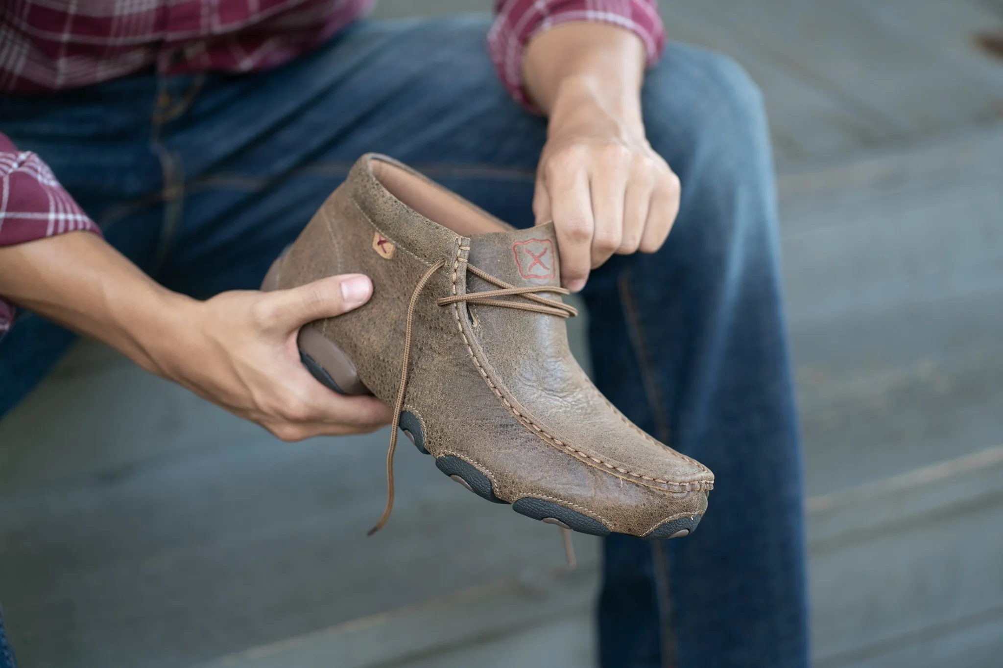 Men's Twisted X Original Chukka Western Driving Moc - Image 7