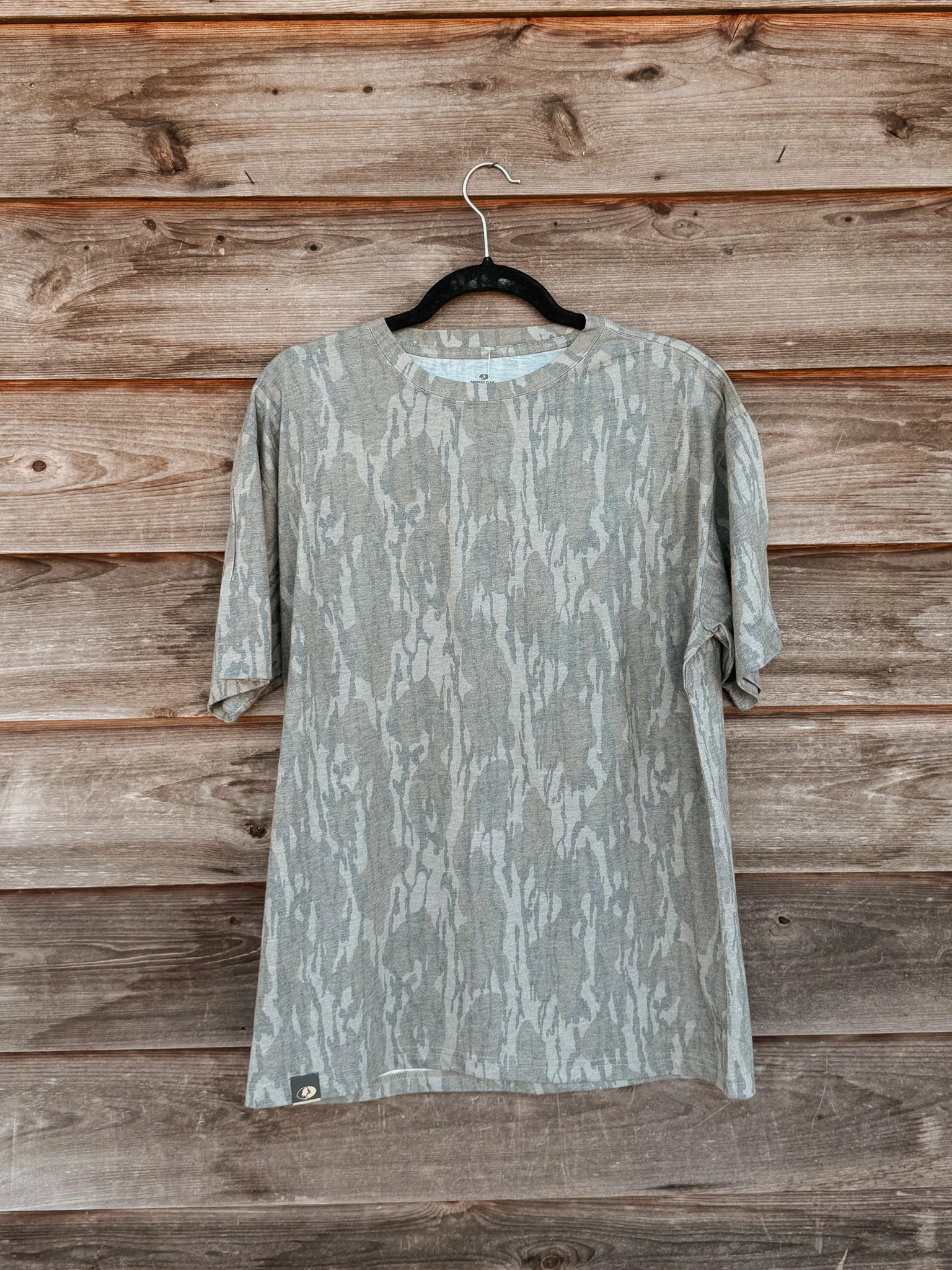 Mossy Oak Washed Out T-Shirt in Bottomland - Image 4