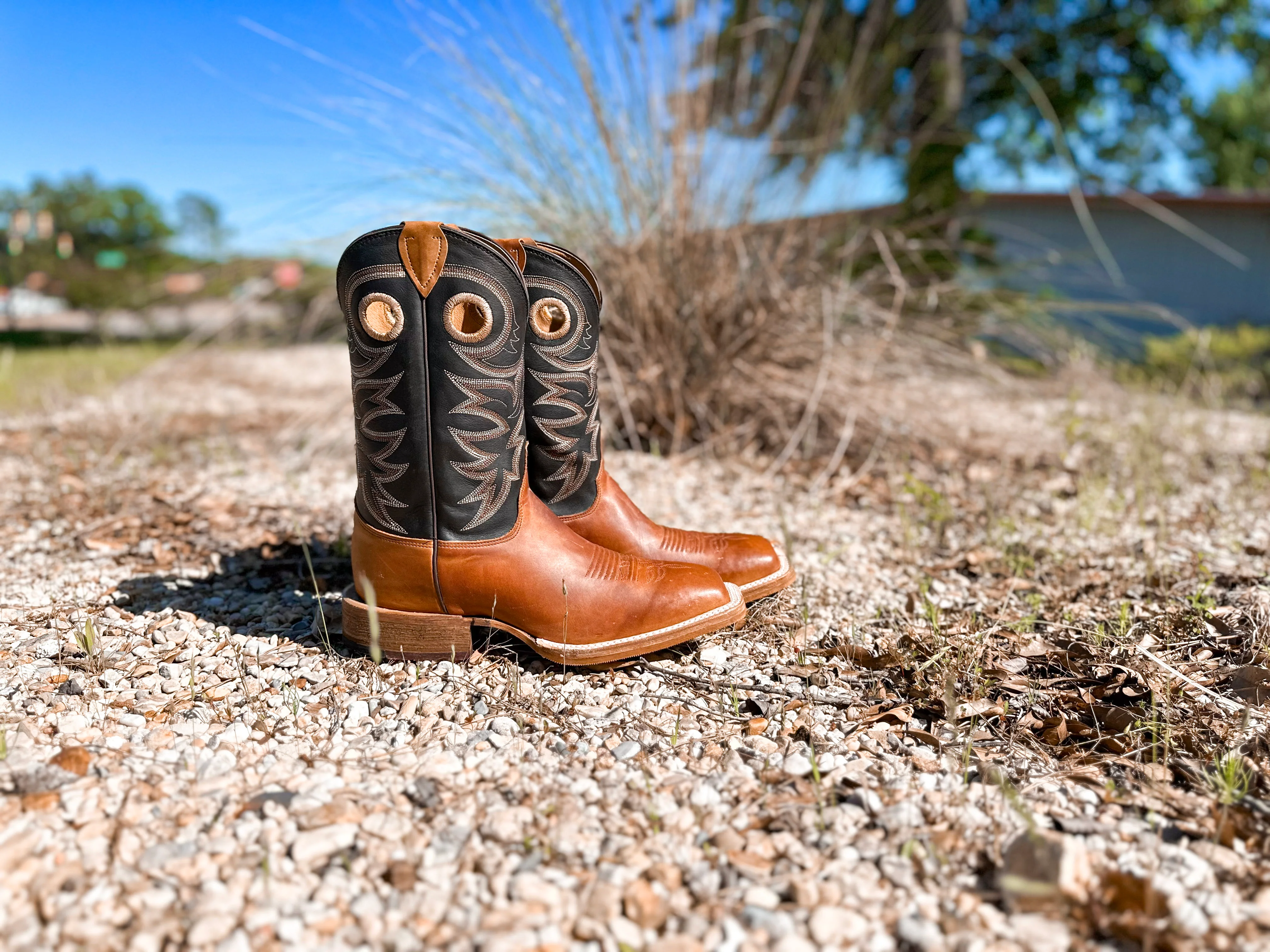 Men's Justin Bent Rail Caddo Brown Boots - Image 3