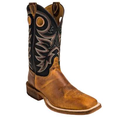 Men's Justin Bent Rail Caddo Brown Boots - Image 4
