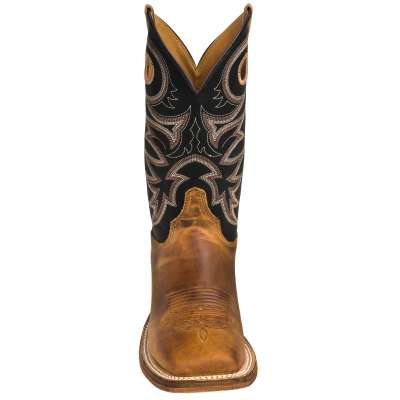 Men's Justin Bent Rail Caddo Brown Boots - Image 6