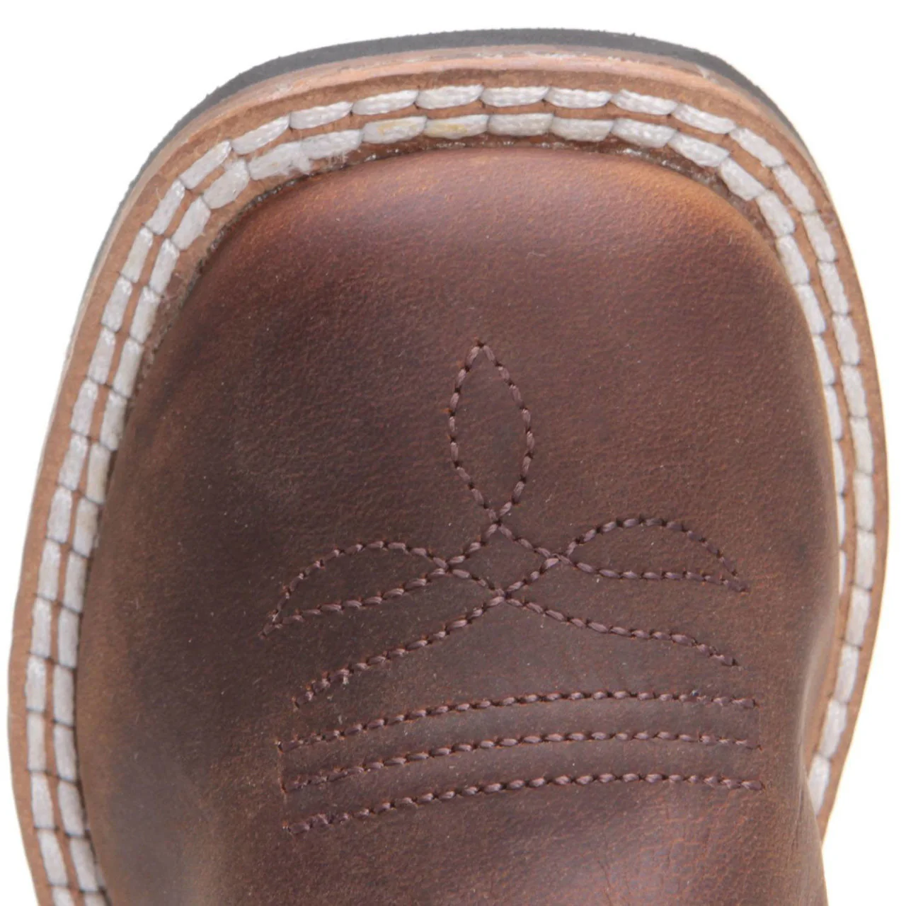 Toddler Old West Red & Brown Western Boots - Image 2