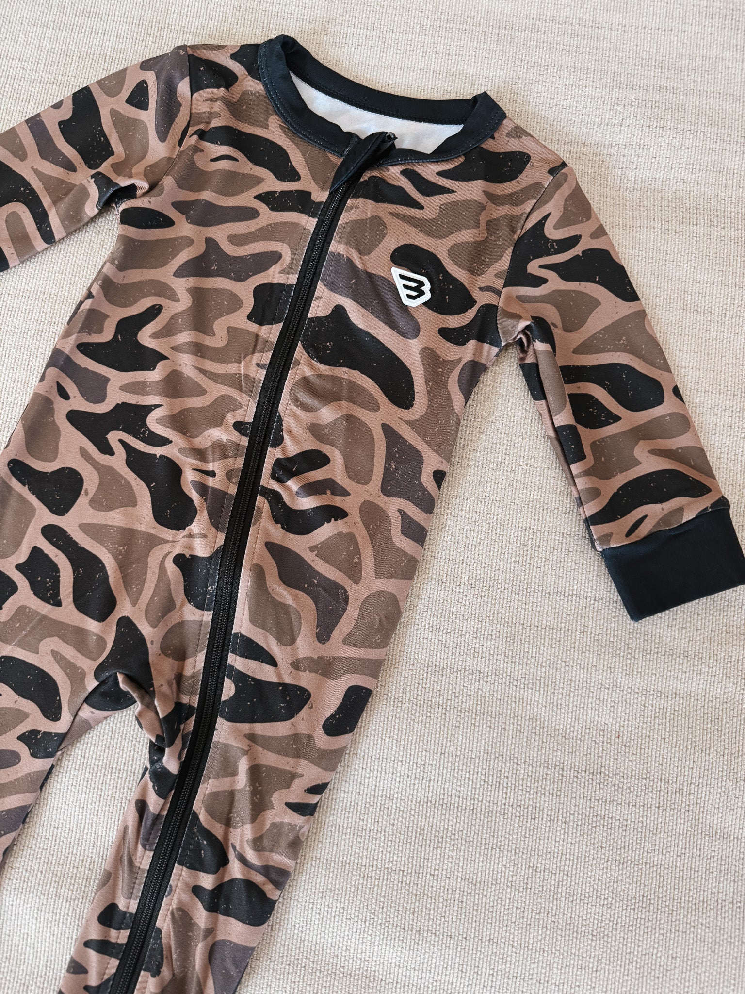 Baby Burlebo Zip Up - Gauge Camo - Image 3