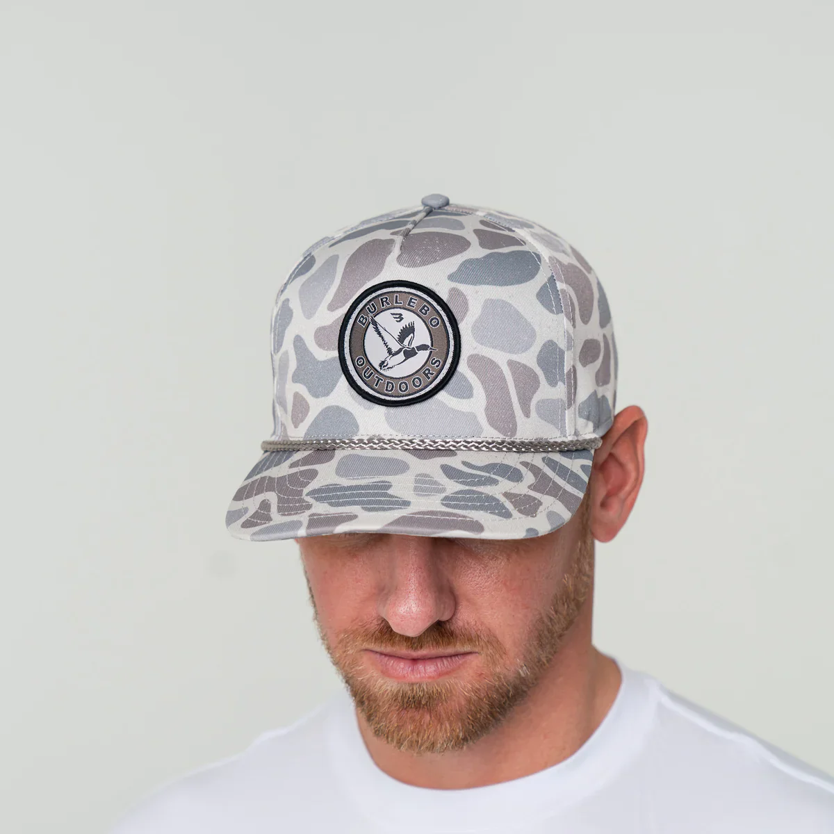 Men's Burlebo Cap - Circle Mallard - Classic Deer Camo - Image 6