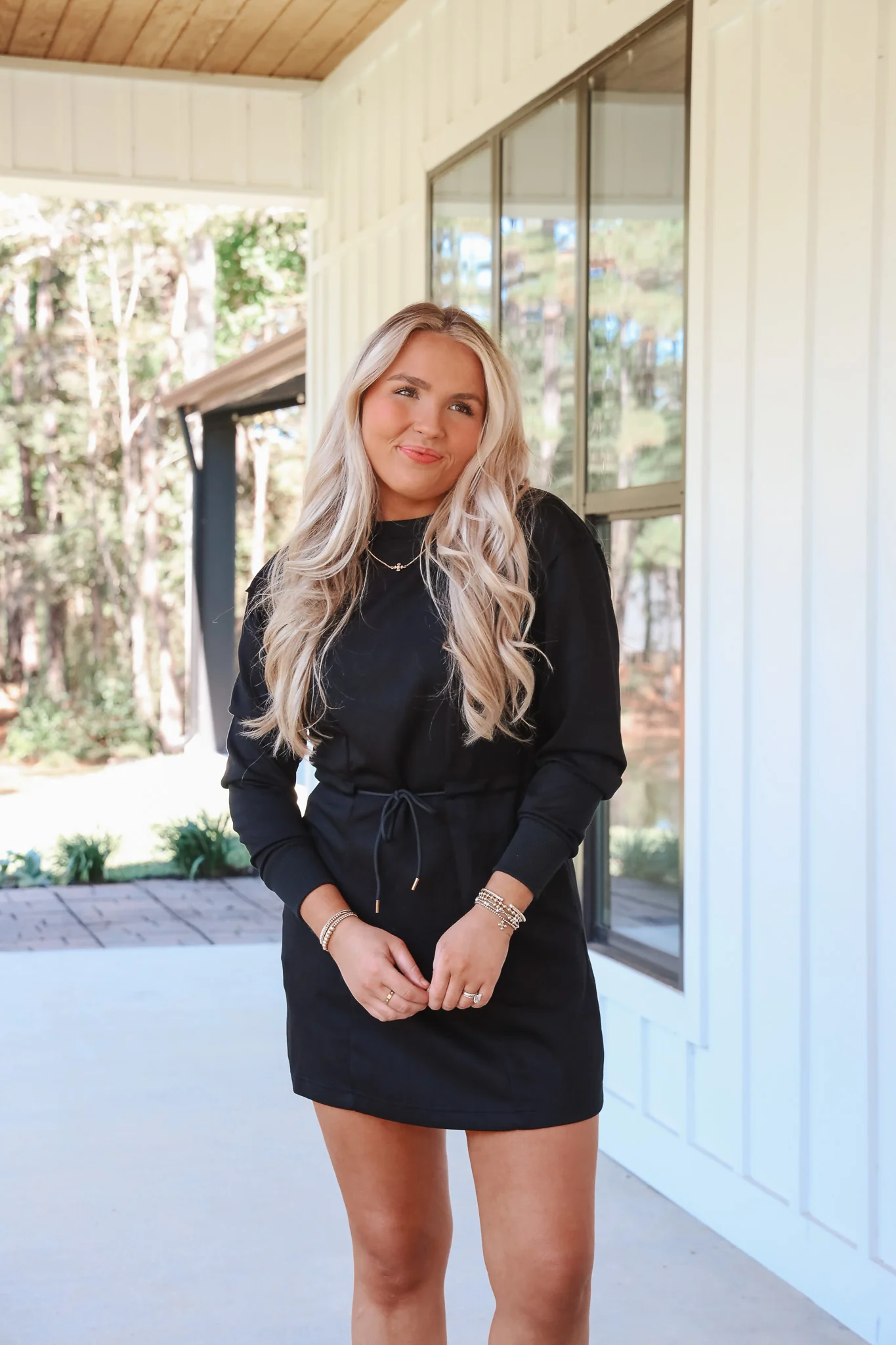 Casual Chic Black Dress - Image 5