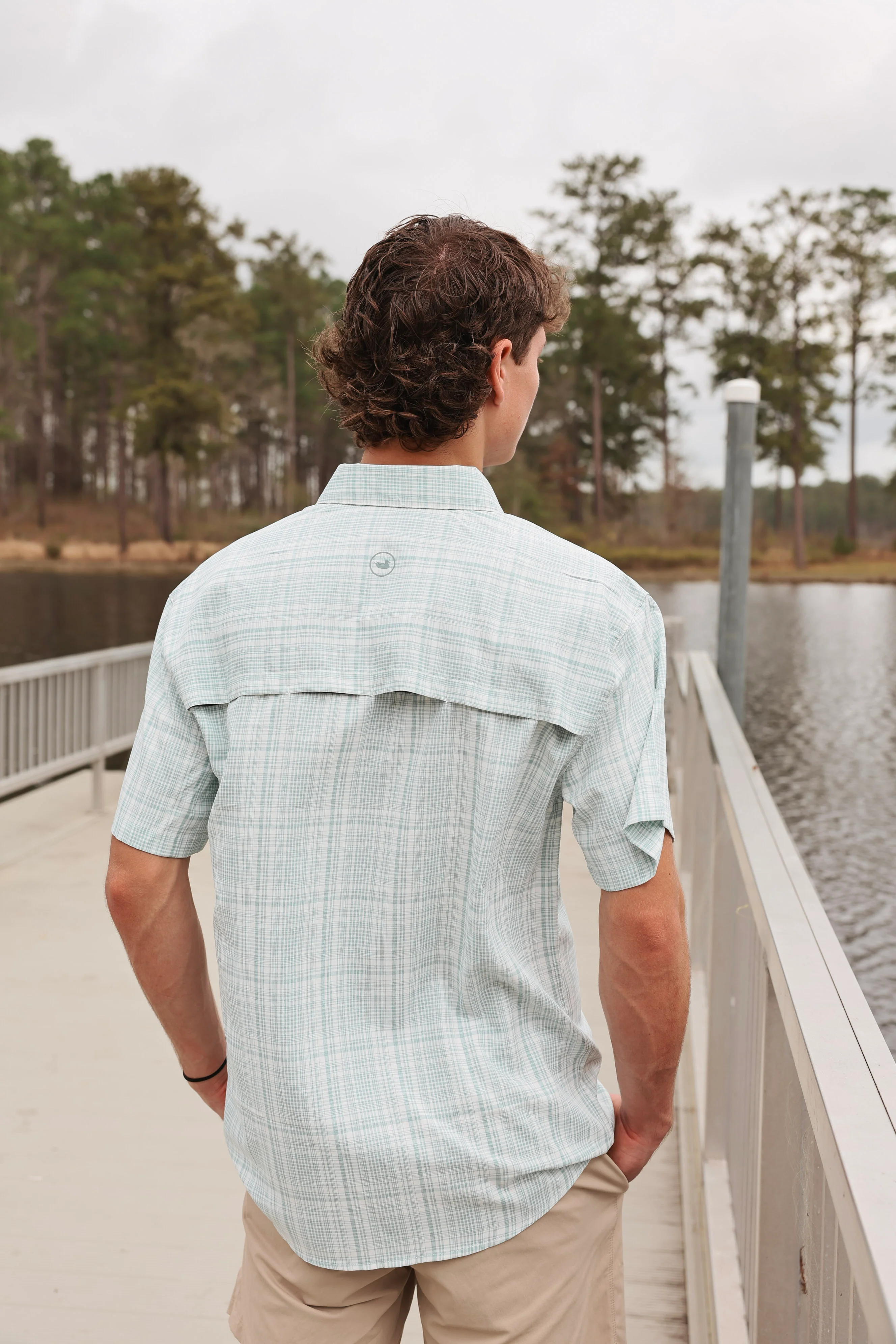 Southern Marsh Quattro Mar Performance Shirt in Burnt Sage - Image 2