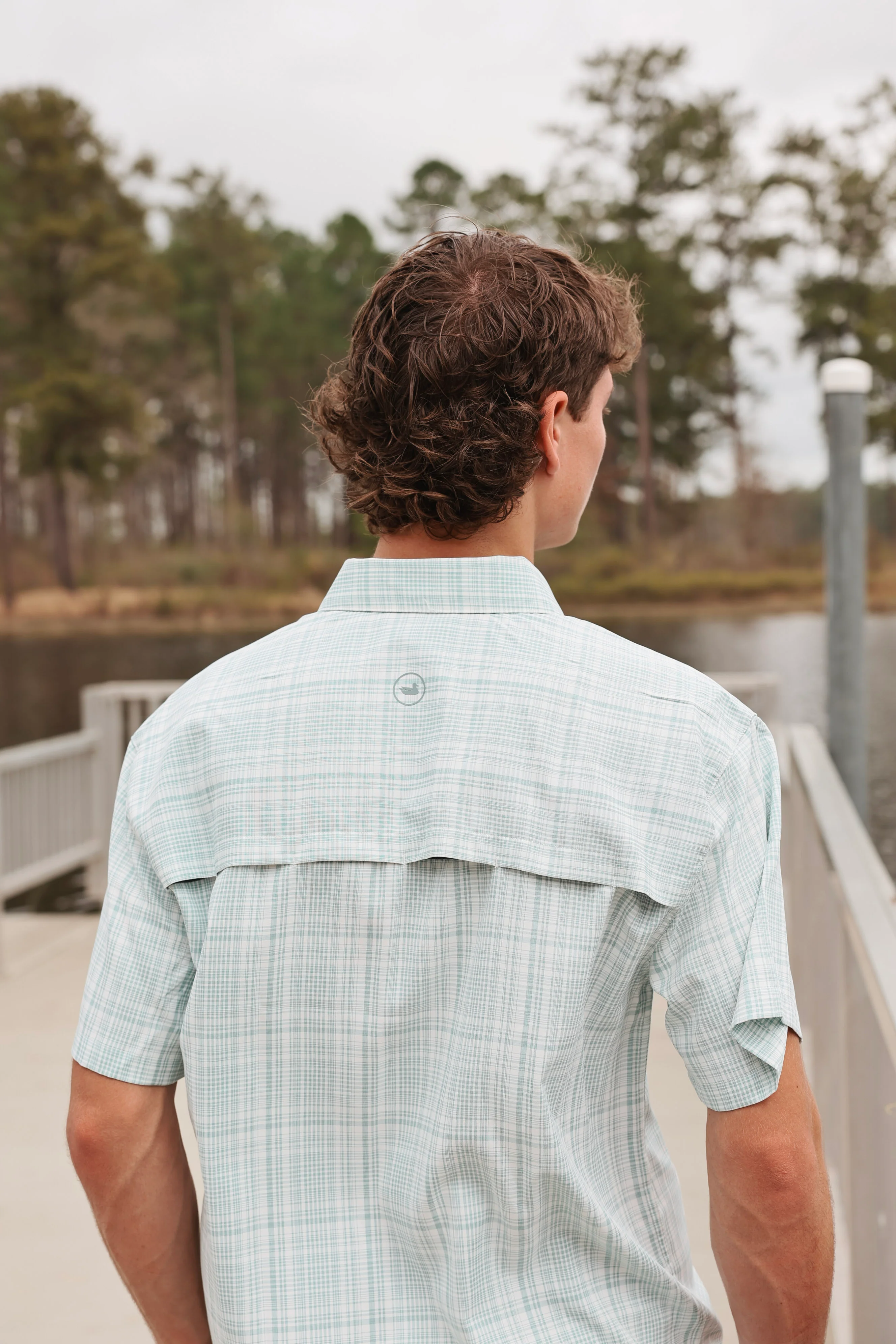 Southern Marsh Quattro Mar Performance Shirt in Burnt Sage - Image 3