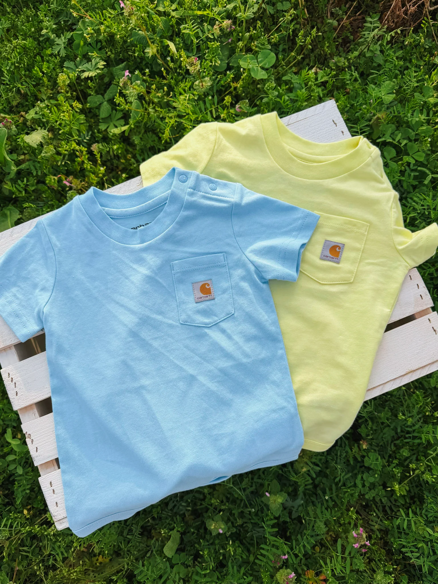 •Restock• Carhartt infant Bodysuit in Bright Blue - Image 4