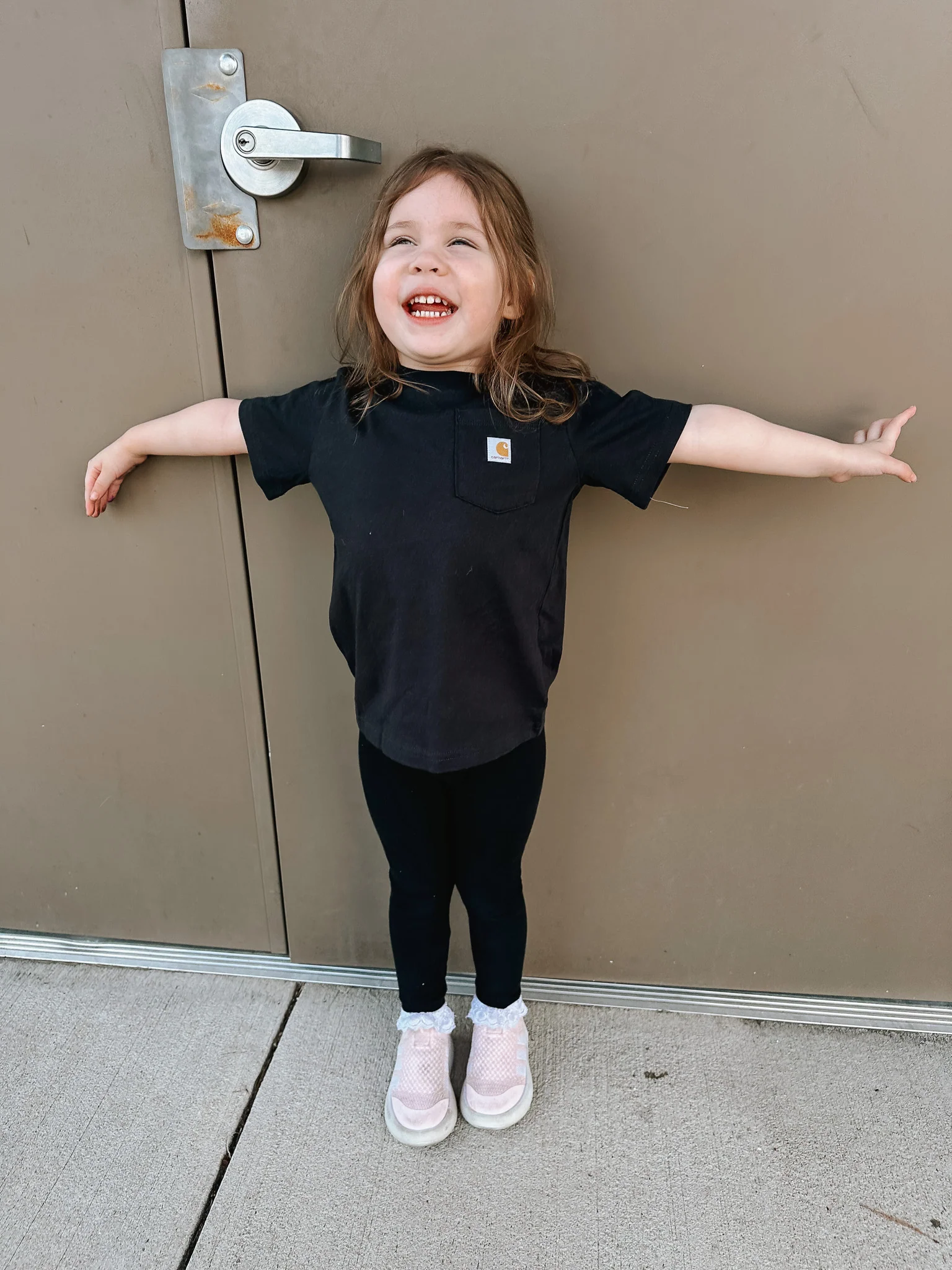 Carhartt Toddler & Kid's Pocket T-Shirt in Black - Image 2