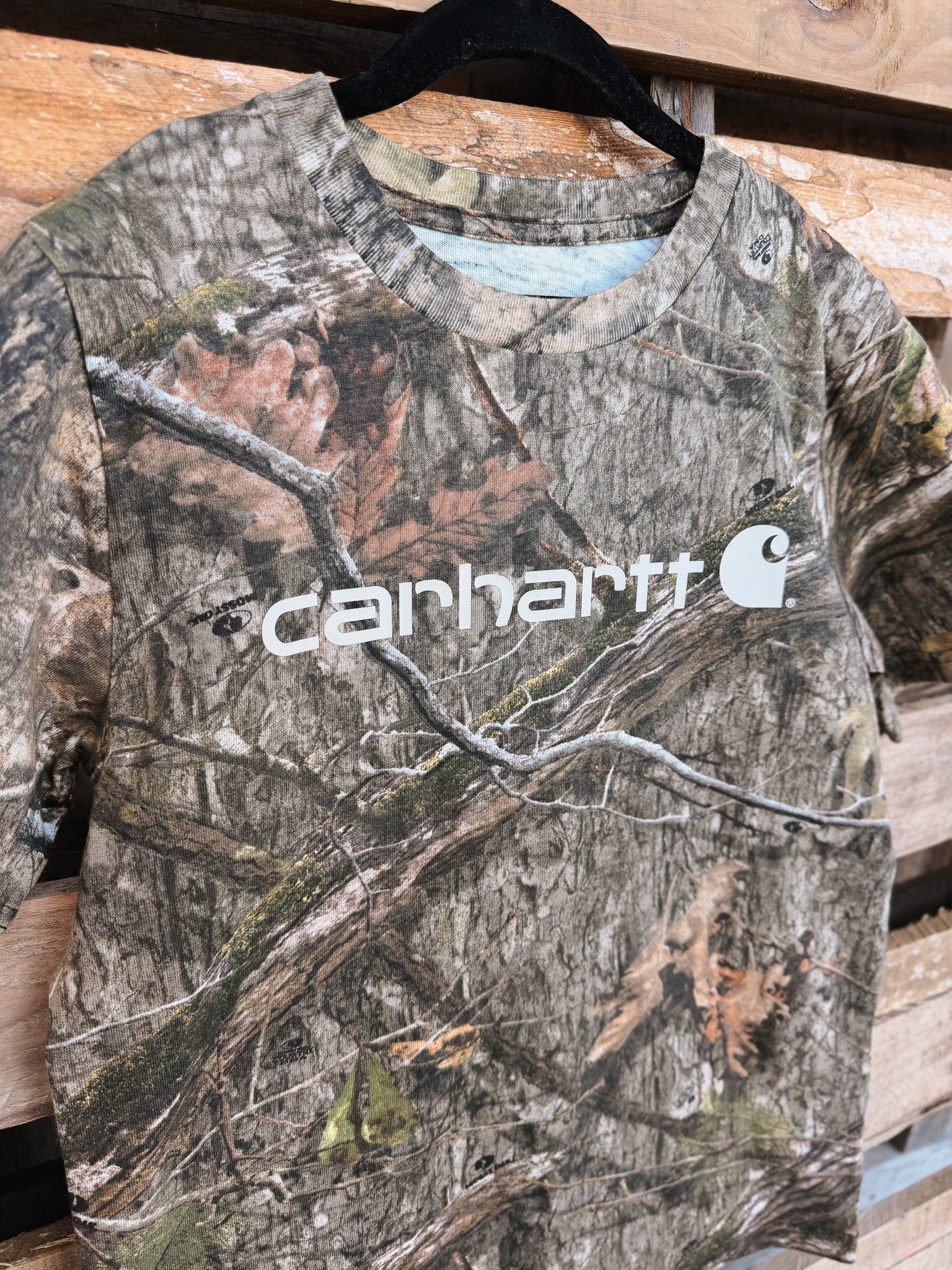 Carhartt Kid's Mossy Oak Camo T-Shirt - Image 2