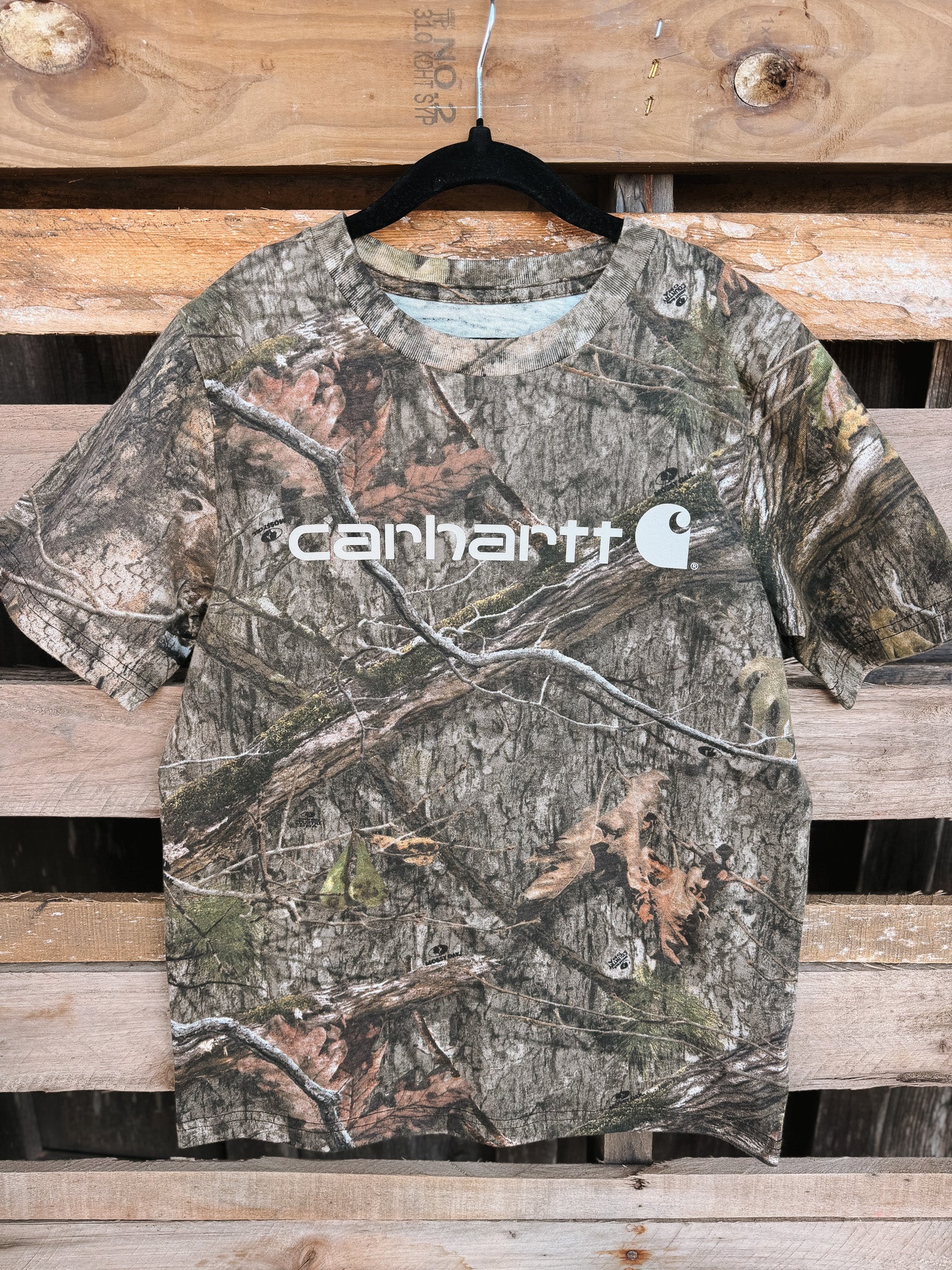 Carhartt Kid's Mossy Oak Camo T-Shirt - Image 3