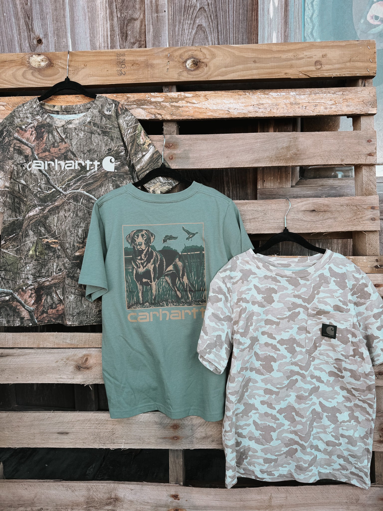 Carhartt Kid's Mossy Oak Camo T-Shirt - Image 7