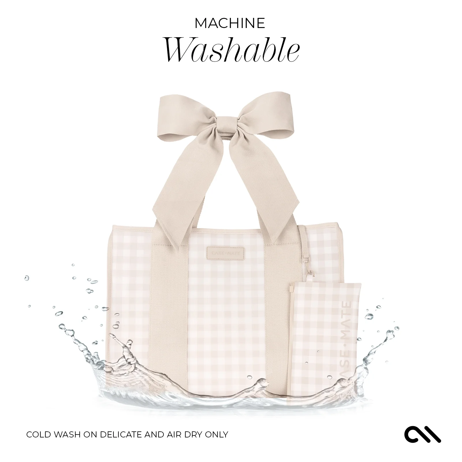 Case-Mate Bow Jelly Tote Bag - Cabana Stripe - Image 5
