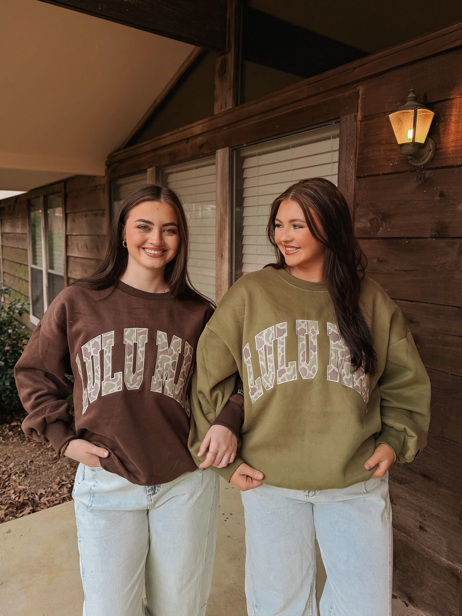 Lulu Mac Camo Sweatshirt in Brown - Image 6