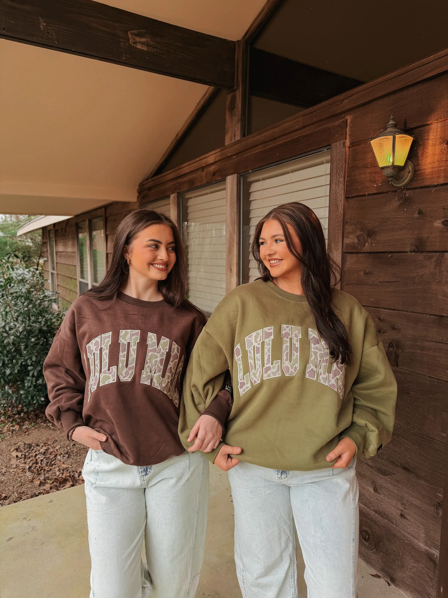 Lulu Mac Camo Sweatshirt in Brown - Image 7