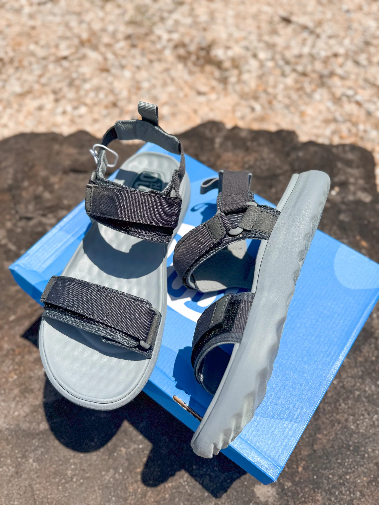 Men's Hey Dude Carson Sandal Sport Mode Black - Image 12