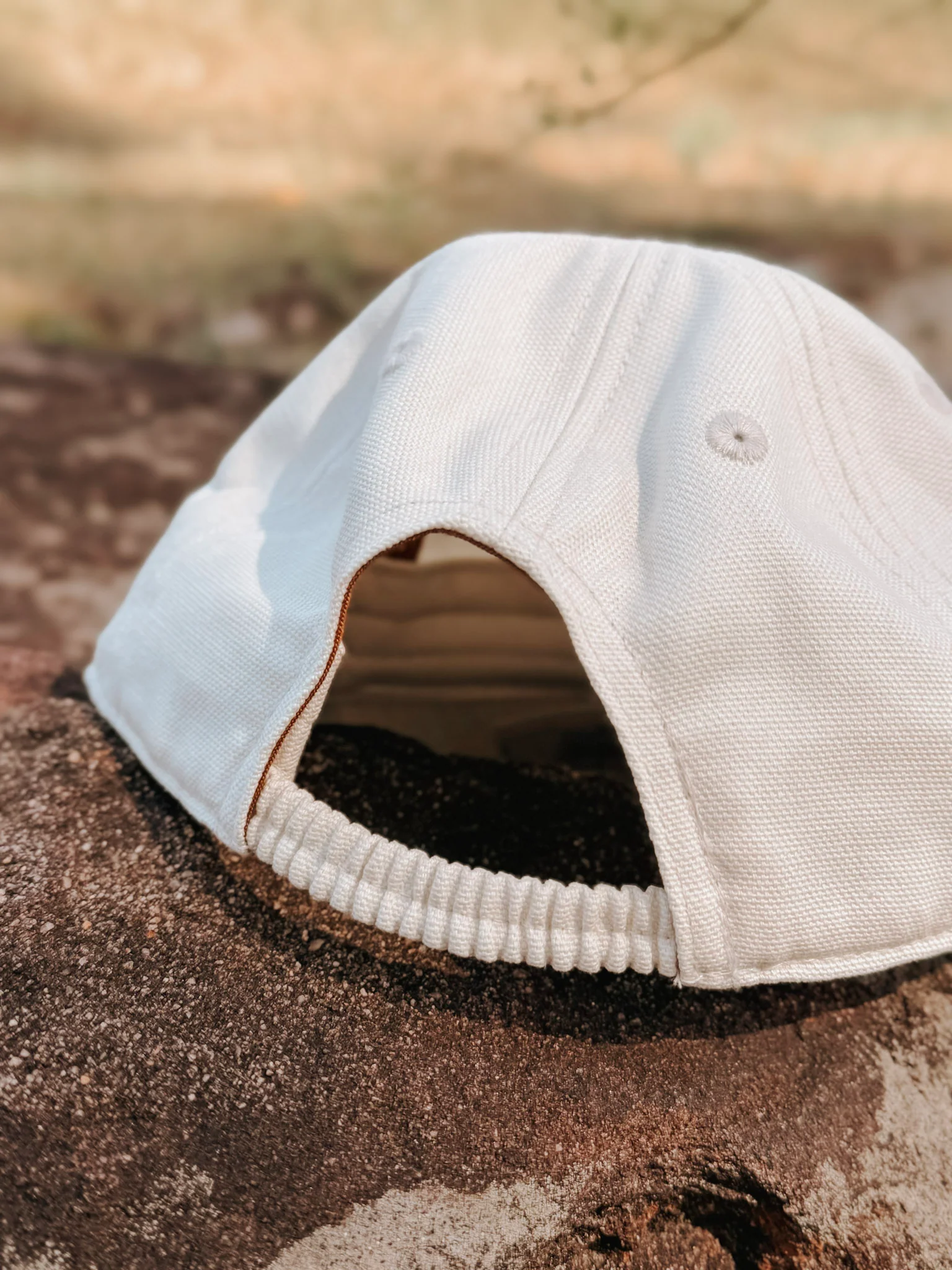 Carhartt Kids & Infant Canvas Hat in Light Beige - Image 6